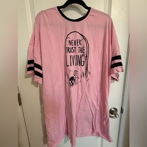 Blackcraft Pink Graphic Sleep Shirt